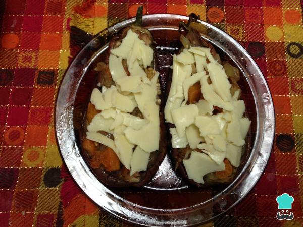 Receta de Berenjenas rellenas de calabaza y anchoas - Paso 6