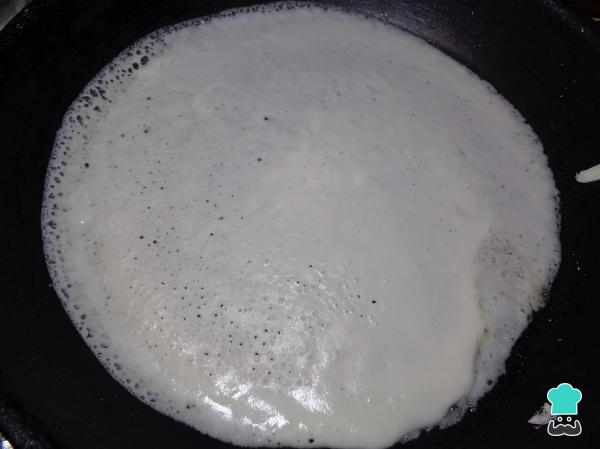 Receta de Crepes con harina de arroz sin huevo - Paso 4