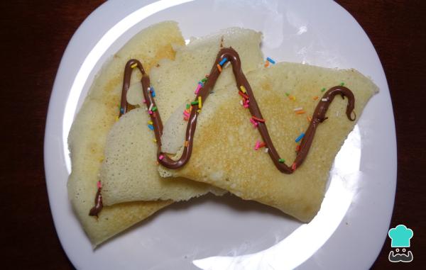 Receta de Crepes con harina de arroz sin huevo - Paso 5