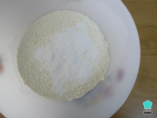 Receta de Pastel arcoíris - Paso 2