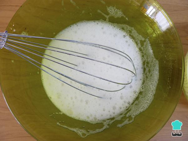 Receta de Pastel arcoíris - Paso 3