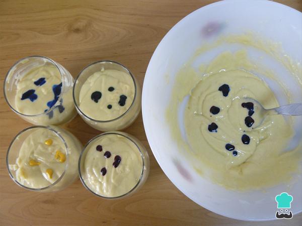 Receta de Pastel arcoíris - Paso 6