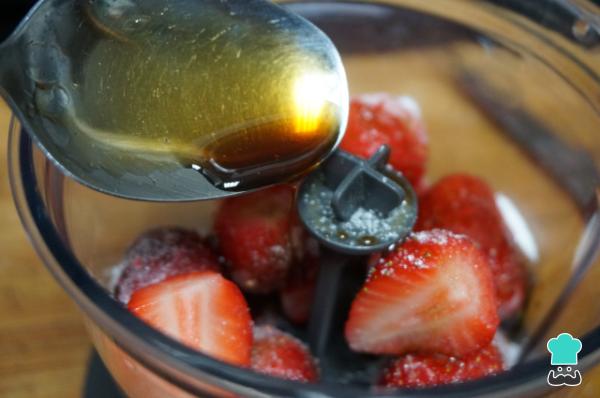 Receta de Sorbete de fresa - Paso 3