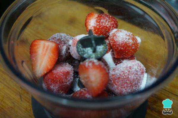 Receta de Sorbete de fresa - Paso 2