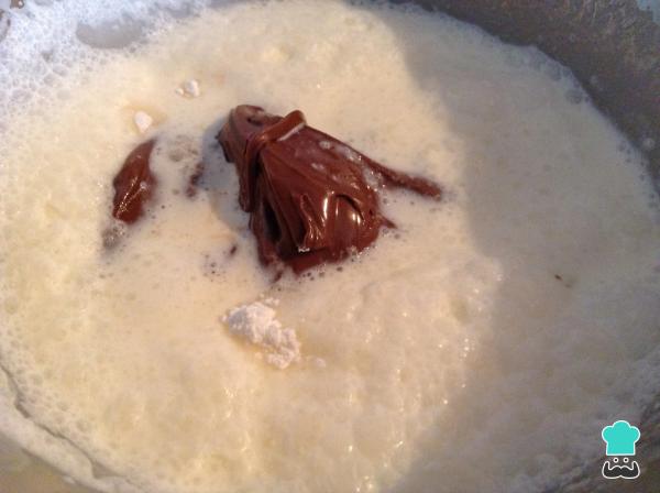 Receta de Helado de Nutella sin heladera - Paso 3