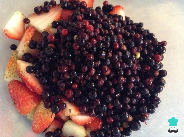 Receta de Mermelada de frutos rojos sin azúcar - Paso 2