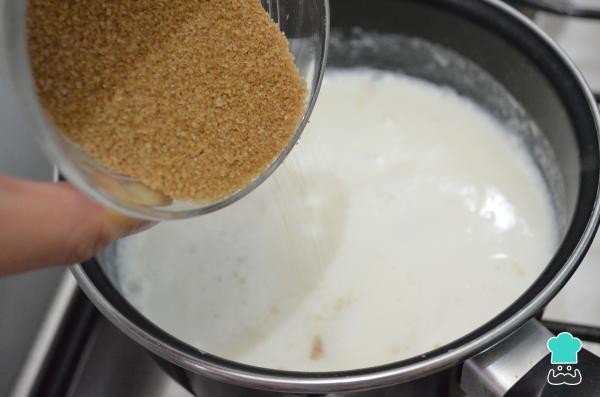 Receta de Nieve de leche quemada - Paso 4