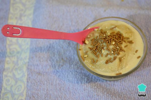 Receta de Nieve de leche quemada - Paso 7