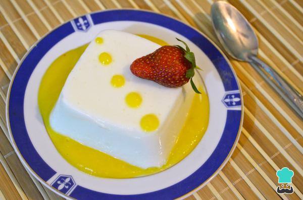 Receta de Gelatina de yogur con mango - Paso 8