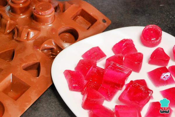 Receta de Gomitas caseras de gelatina - Paso 8