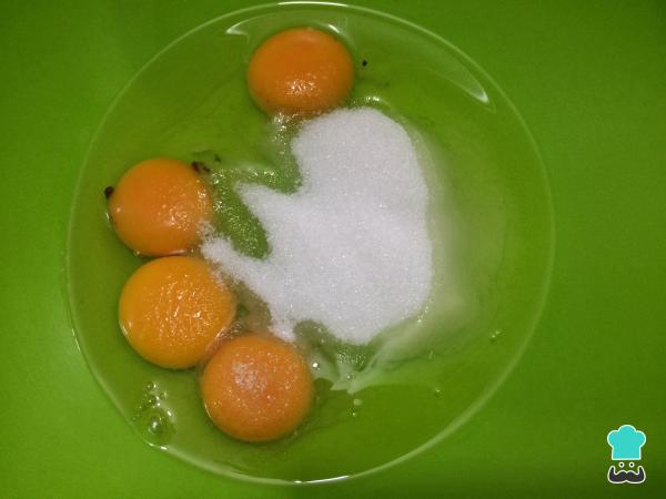 Receta de Flan de naranja - Paso 2