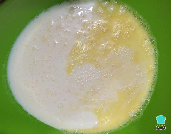 Receta de Flan de naranja - Paso 3