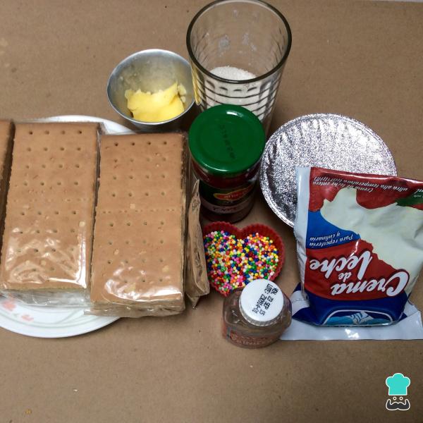 Receta de Cheesecake sin horno - Paso 1