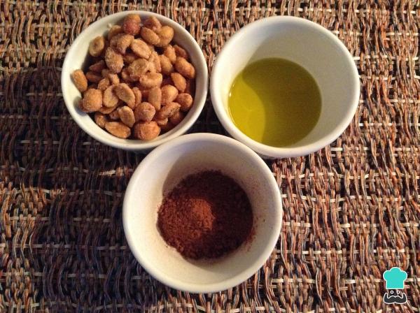 Receta de Crema de cacahuete y cacao - Paso 1