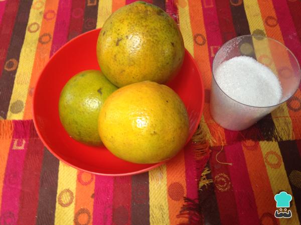 Receta de confitura de naranja casera - Paso 1