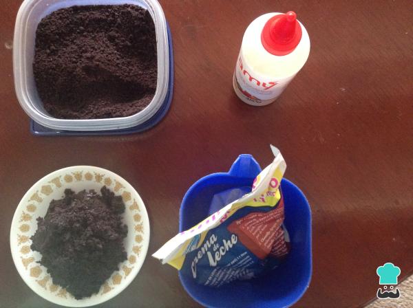 Receta de Trufas de chocolate y Oreo - Paso 1