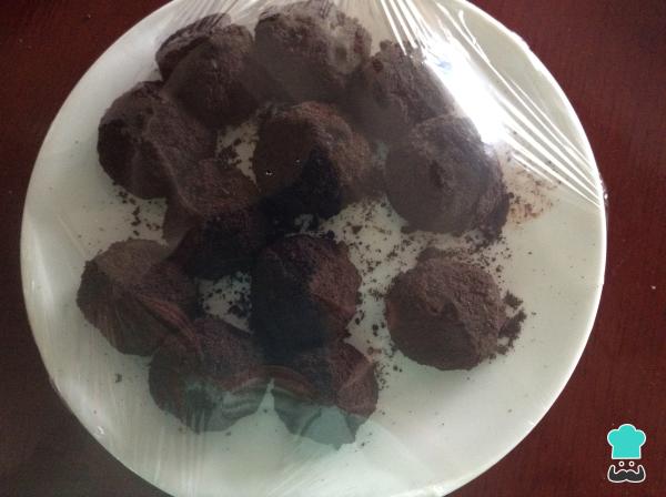 Receta de Trufas de chocolate y Oreo - Paso 5
