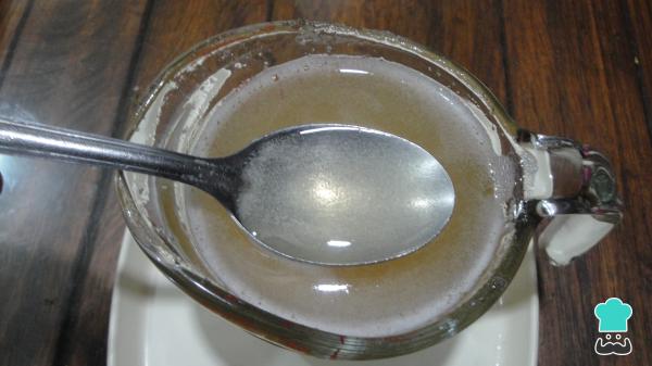 Receta de Gelatina de rompope - Paso 4