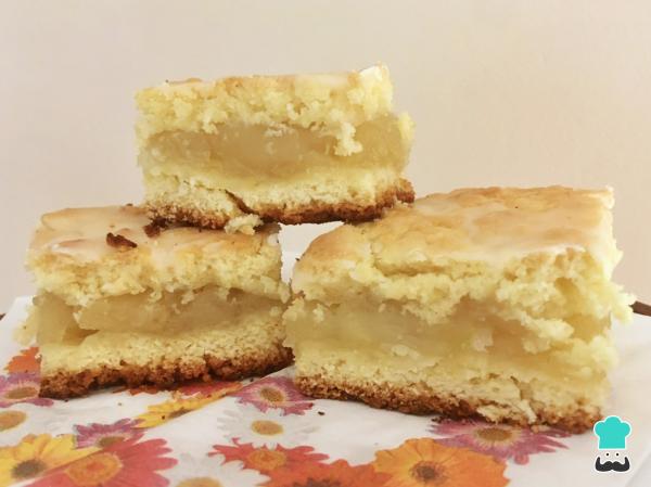 Receta de Cuadraditos de manzana