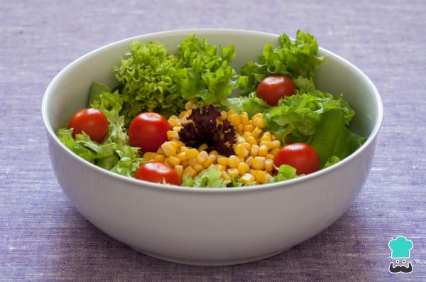Receta de Ensalada de choclo y tomates