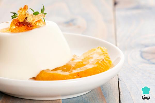 Receta de Gelatina de dos leches