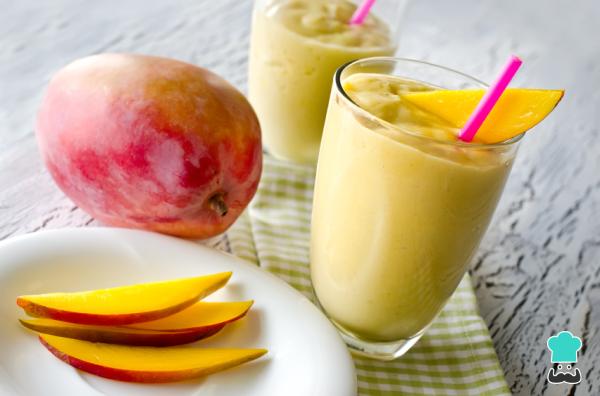 Receta de Nieve de mango