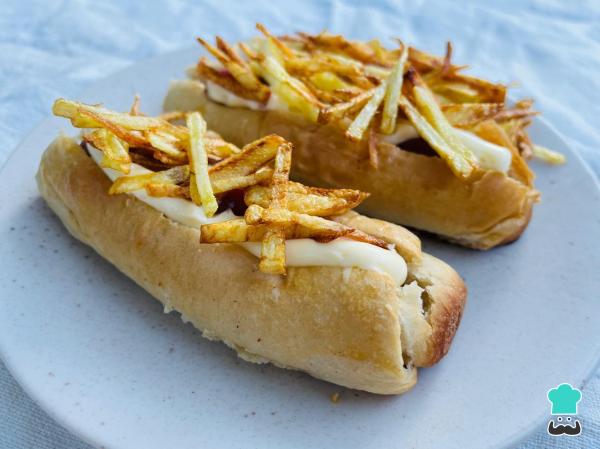 Receta de Papas pay
