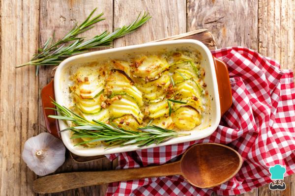 Receta de Papas al ajo