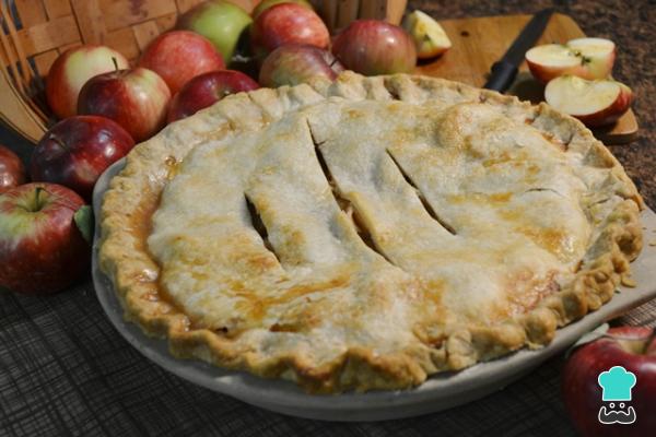 Receta de Tarta de manzana casera
