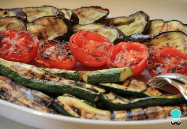 Receta de Verduras a la plancha