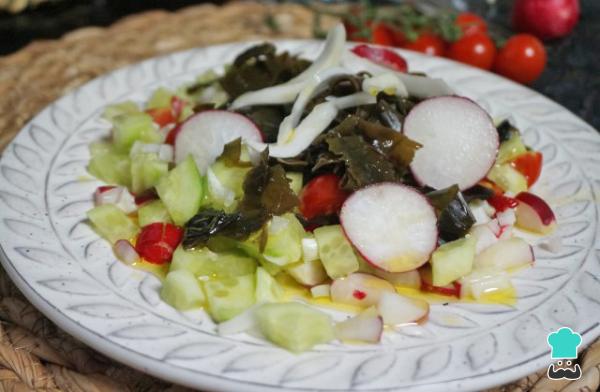 Receta de Ensalada de wakame