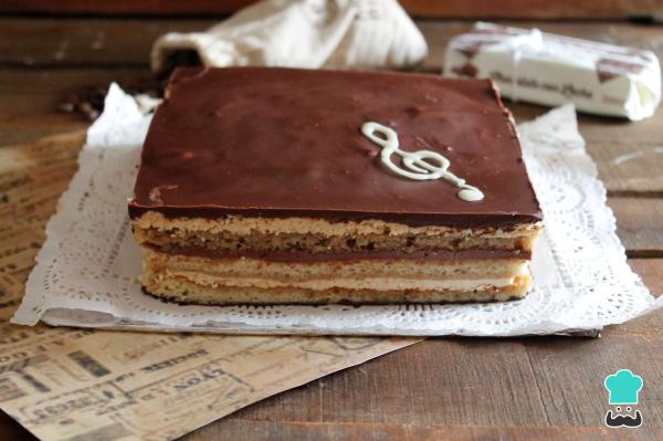 Receta de Tarta Ópera