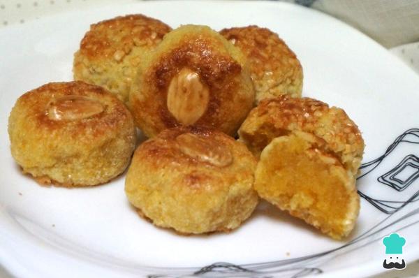 Receta de Panellets de calabaza
