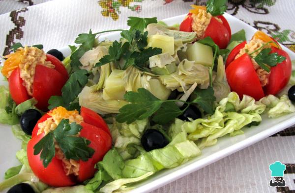 Receta de Ensalada primaveral
