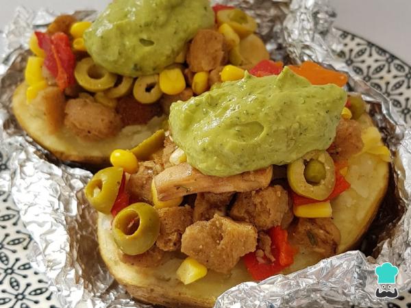 Receta de Papas asadas de feria