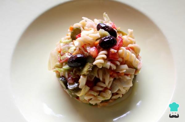 Receta de Ensalada de verano con pasta