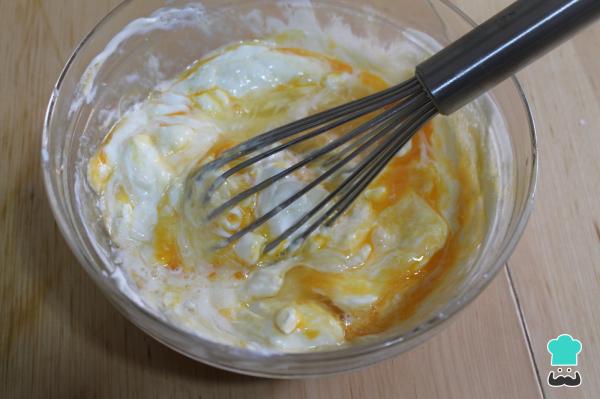 Receta de Tarta de queso La Viña pequeña - Paso 1