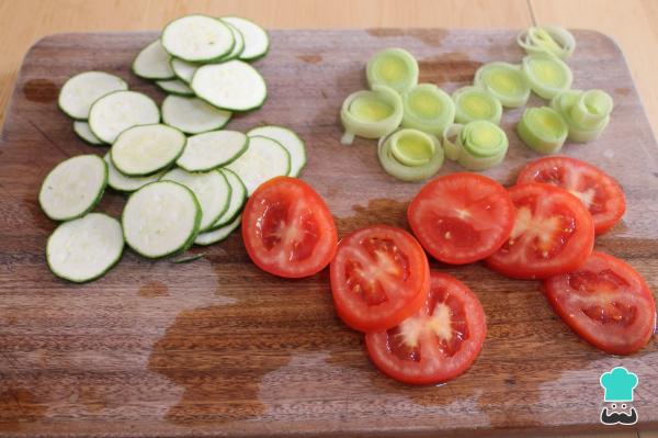Receta de Coca catalana - Paso 4