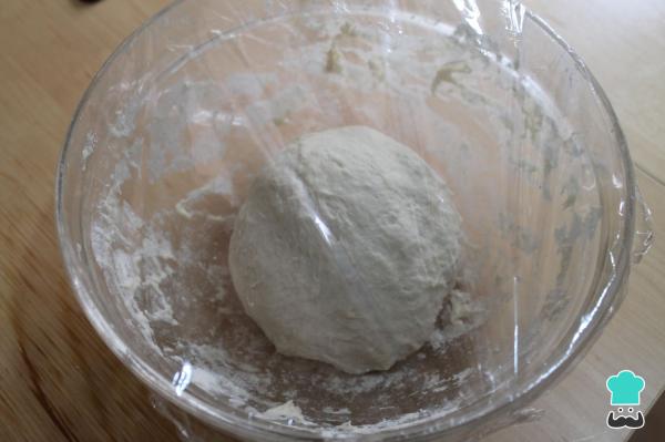 Receta de Coca catalana - Paso 3