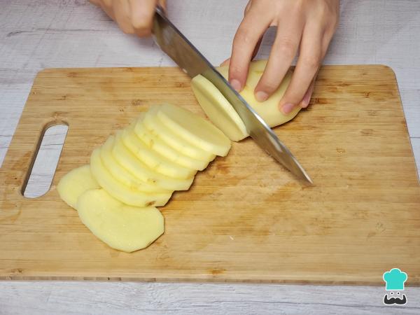Receta de Pastel de papa y rocoto relleno - Paso 1