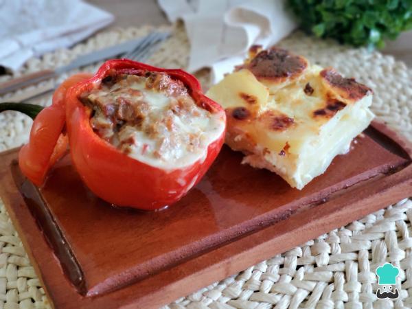 Receta de Pastel de papa y rocoto relleno - Paso 14