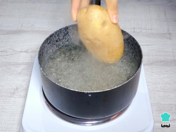 Receta de Ñoquis de harina integral - Paso 1