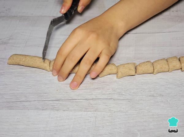 Receta de Ñoquis de harina integral - Paso 5