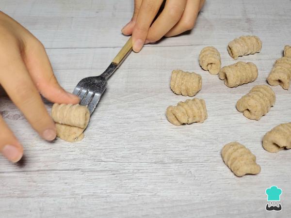 Receta de Ñoquis de harina integral - Paso 6