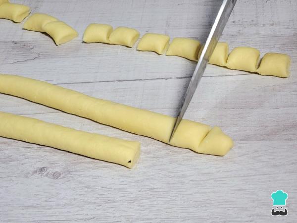 Receta de Ñoquis de papa para 2 personas - Paso 5