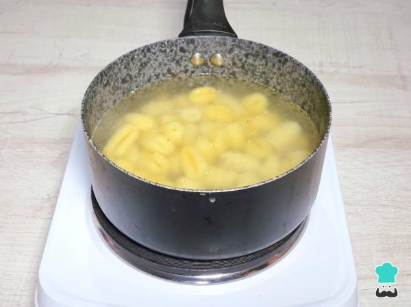 Receta de Ñoquis con verduras - Paso 1