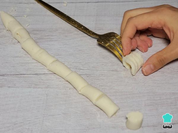 Receta de Ñoquis de papa sin tacc - Paso 5