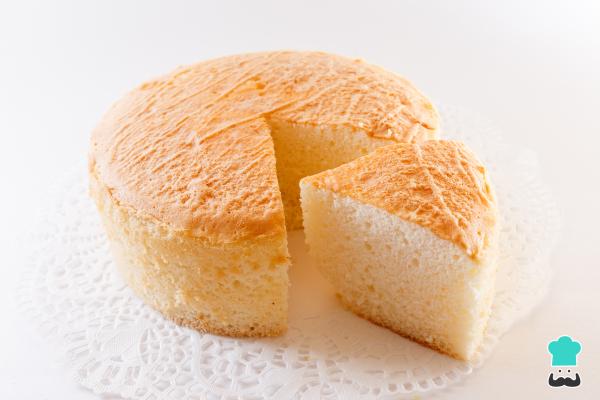 Postres sin gluten y sin lactosa fáciles - Bizcocho esponjoso sin gluten ni lactosa