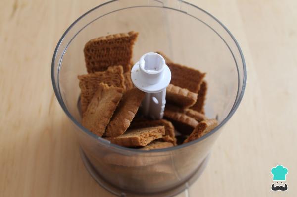 Receta de Tarta de queso con galletas Lotus - Paso 1