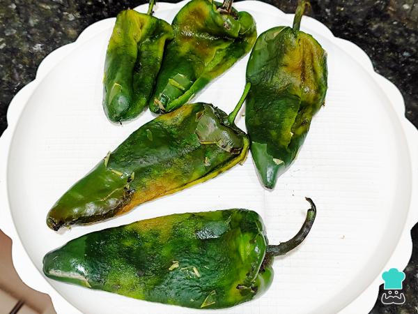 Receta de Chiles rellenos de carne molida - Paso 2